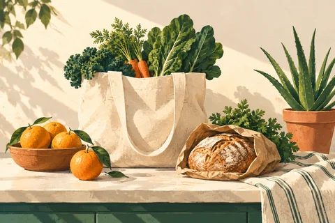 Weekly market bag